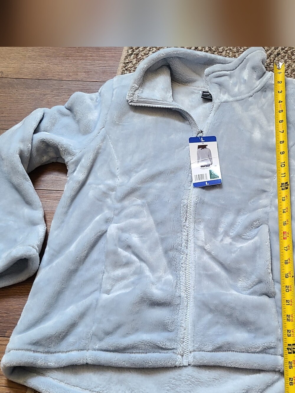 32 Degrees Heat Zip Plush Jacket Large - Picture 8 of 10